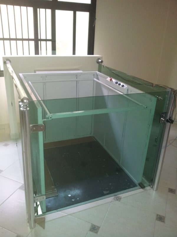 ideia de Elevador residencial para cadeirante
