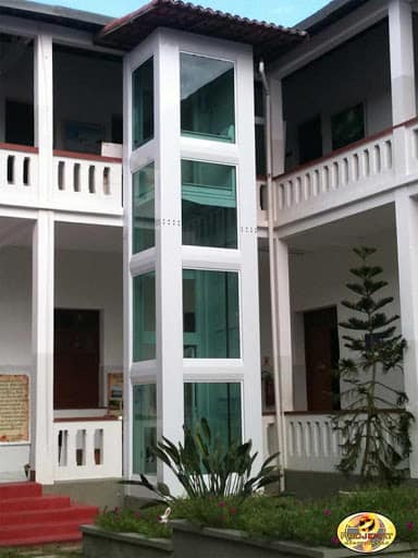 modelo de Elevador residencial externo