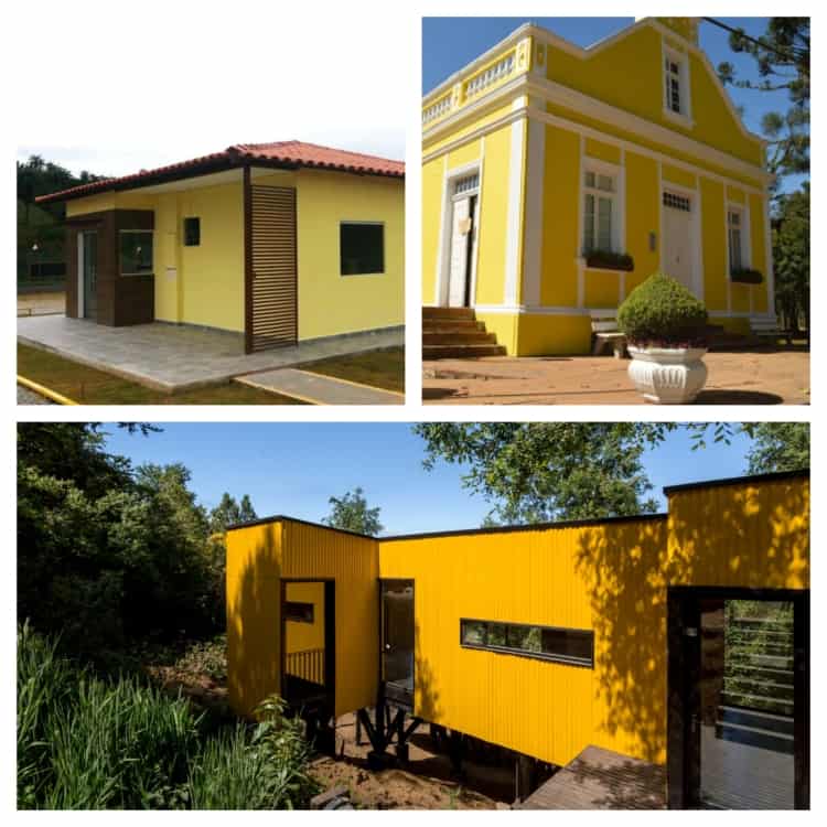 Pintura de Casas: Passo a Passo, Dicas e Ideias Inspiradoras  Pinturas de  casas, Cores de casas modernas, Cores exteriores