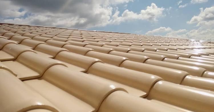 telha americana esmaltada