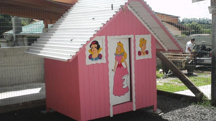 Casa de boneca para brincar em MDF 1