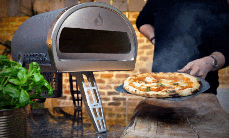 Forno de pizza a gás grande