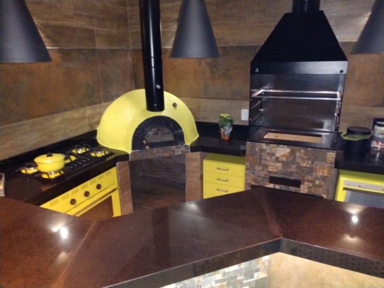 Forno de pizza pre moldado moderno