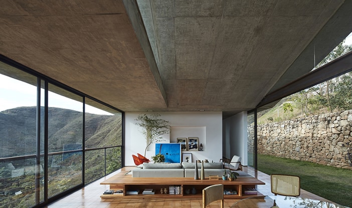 Projeto com laje moderno