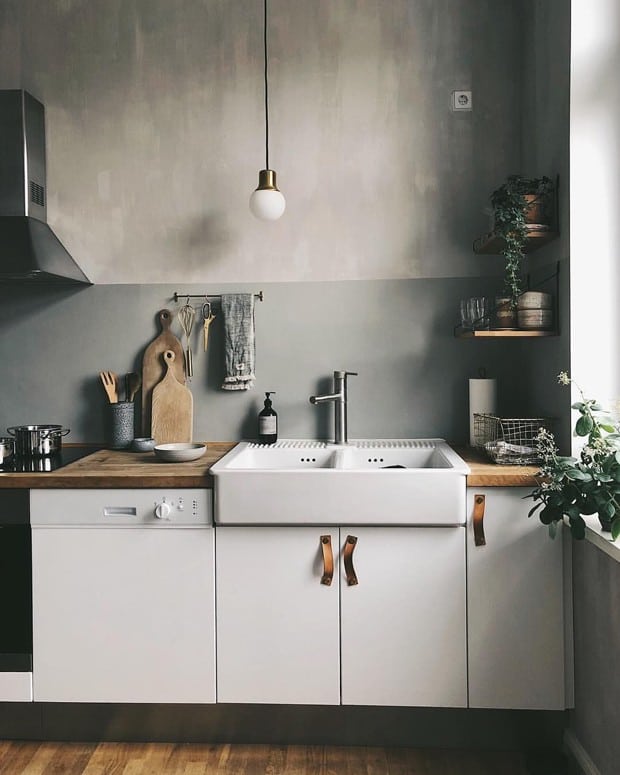 cuba de semi encaixe moderna