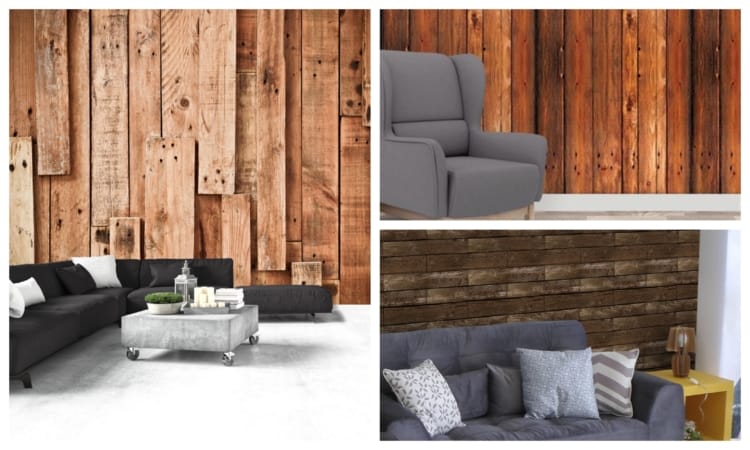 Adesivo que imita madeira