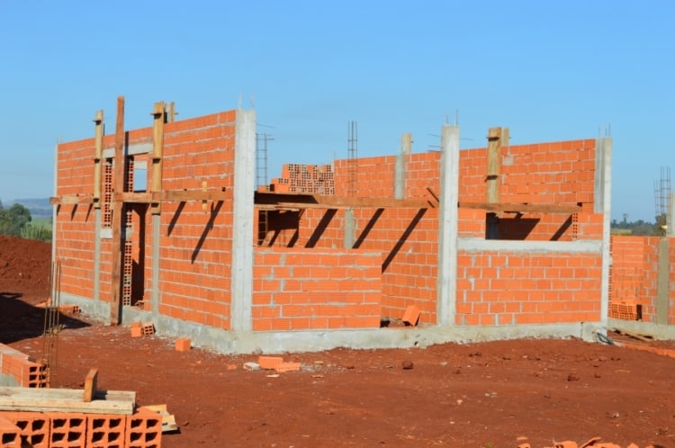 construção de uma casa