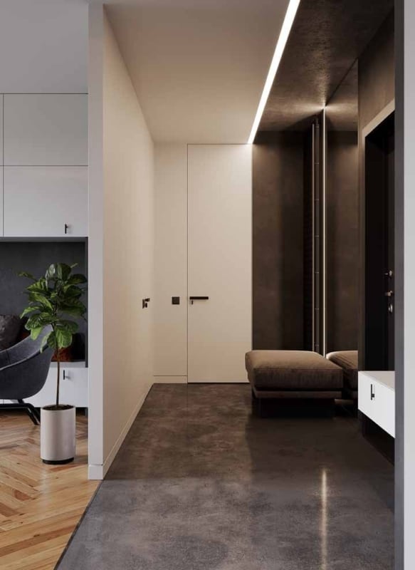 decoração com gesso