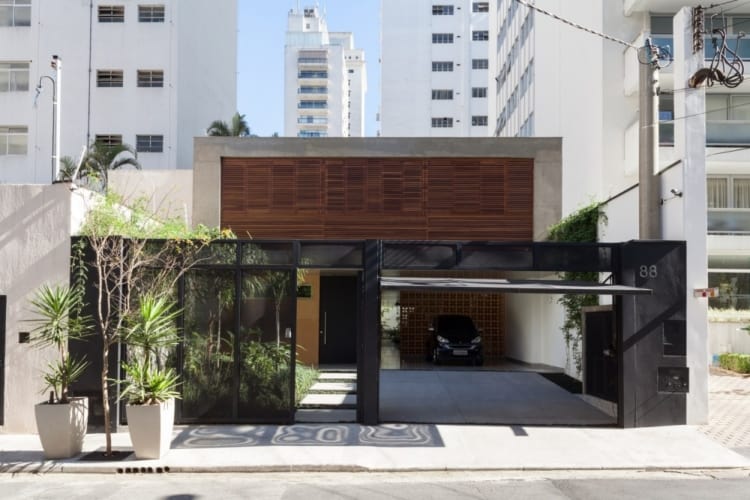 garagem com portao