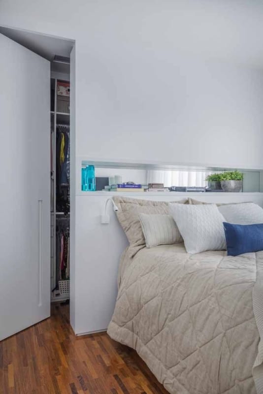 quarto decorado com drywall