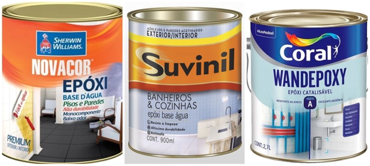 marcas de tinta epóxi