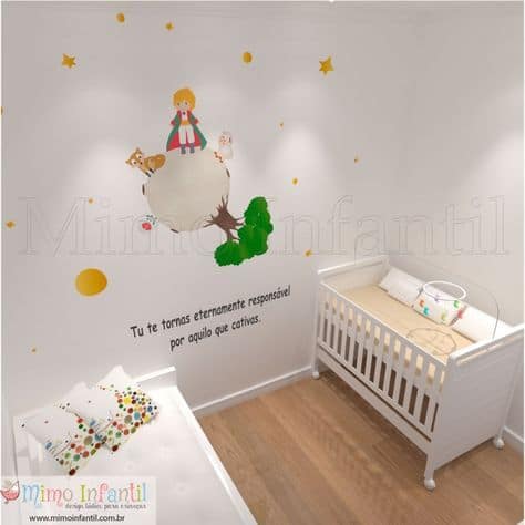 adesivos para quarto de bebê pequeno príncipe