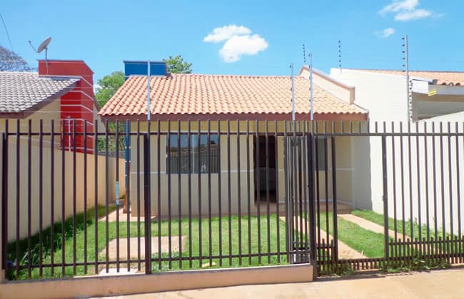 modelo de cerca elétrica residencial