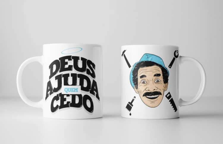 modelo de caneca divertida