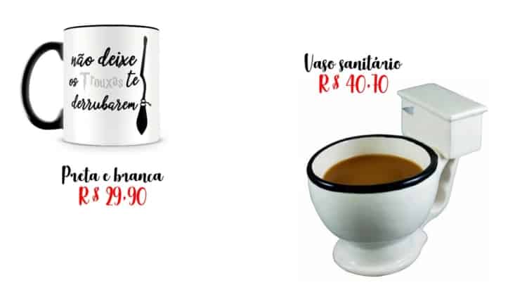 onde comprar e quanto custa canecas criativas